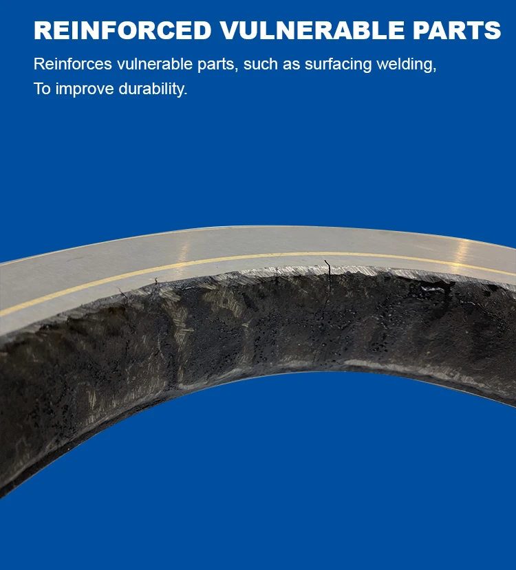 DN230 Concrete Pump Wear Plate with Dual Carbide 15+5mm and Single Carbide 15mm Options for Wear Resistance