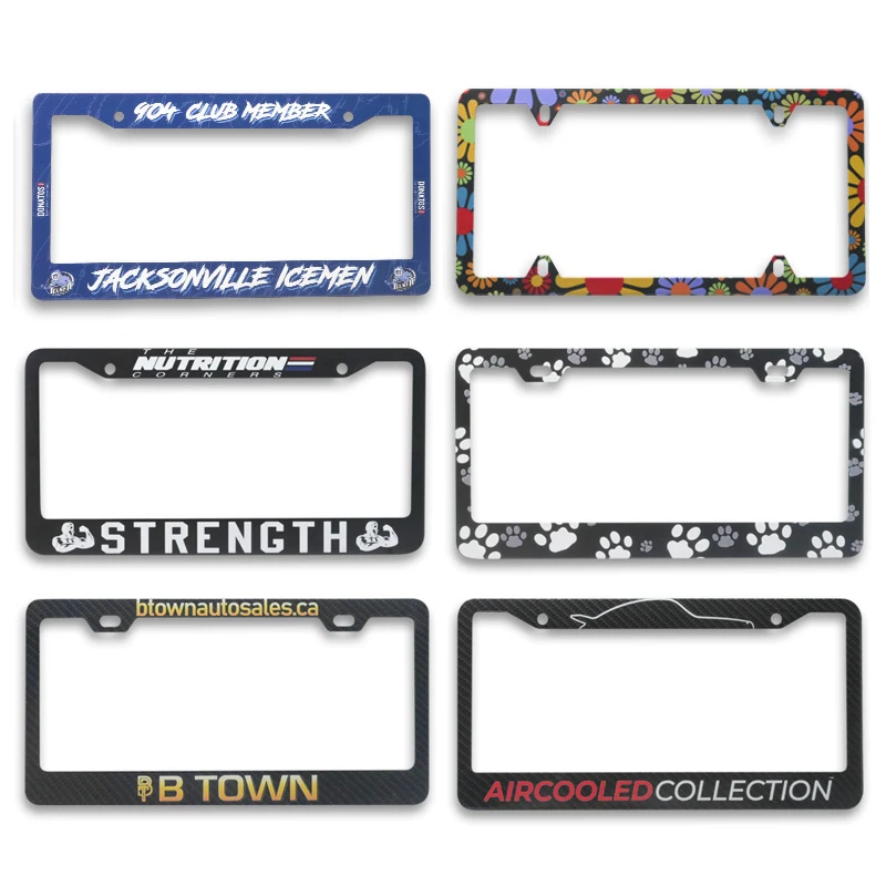 USA Removable License Plate Frame for Mercedes benz License Plate Frame manufacture