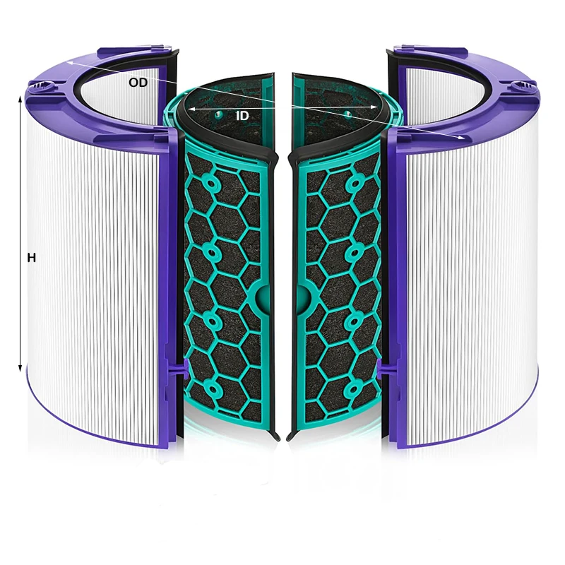 product replacement for household air purifier suitable air filter hepa filter hp06 ph02 hp09 tp09-1