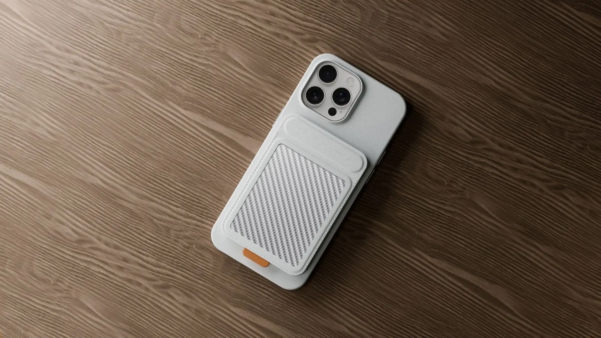 product magnetic mount with card holder genuine carbon fiber phone case for iphone 17 laudtec-4