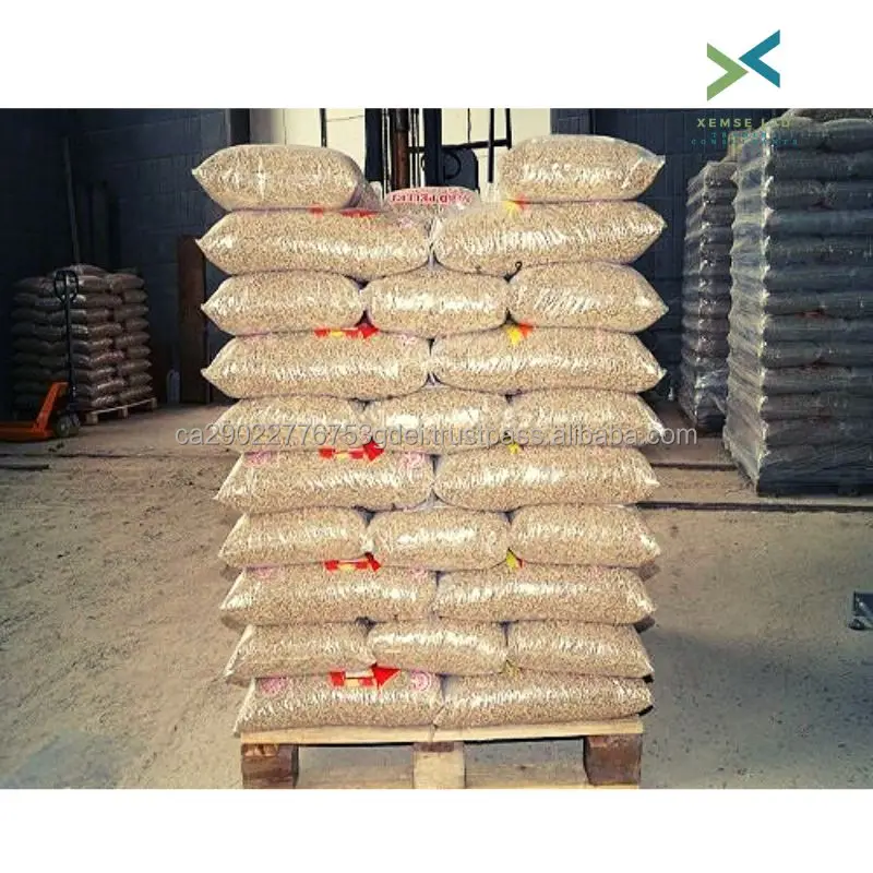 Wood Pellets Din En Plus A1 En Plus A2 6 8mm Pine Beech Wood Pellets