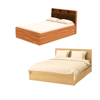 Wooden Beds King Size Using For Bedroom Hotel Furniture Made In Viet