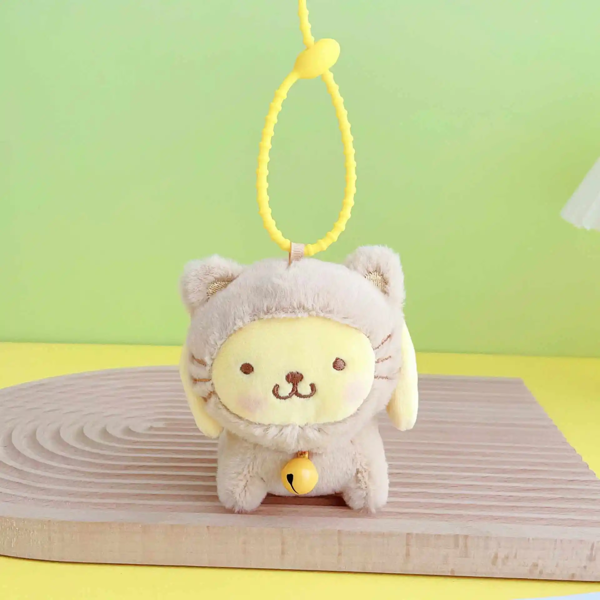 Wholesale Stylish 10 cm Stuffed Plush Toy Mini Kawaii Melody Sanrio Bag Pendant Keychain For Girls Gift
