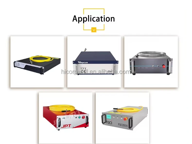 High Power Laser Fiber Cable with 20/25/50UM Core Diameter 16/20M Length and 1080nm Wavelength for Industrial Applications