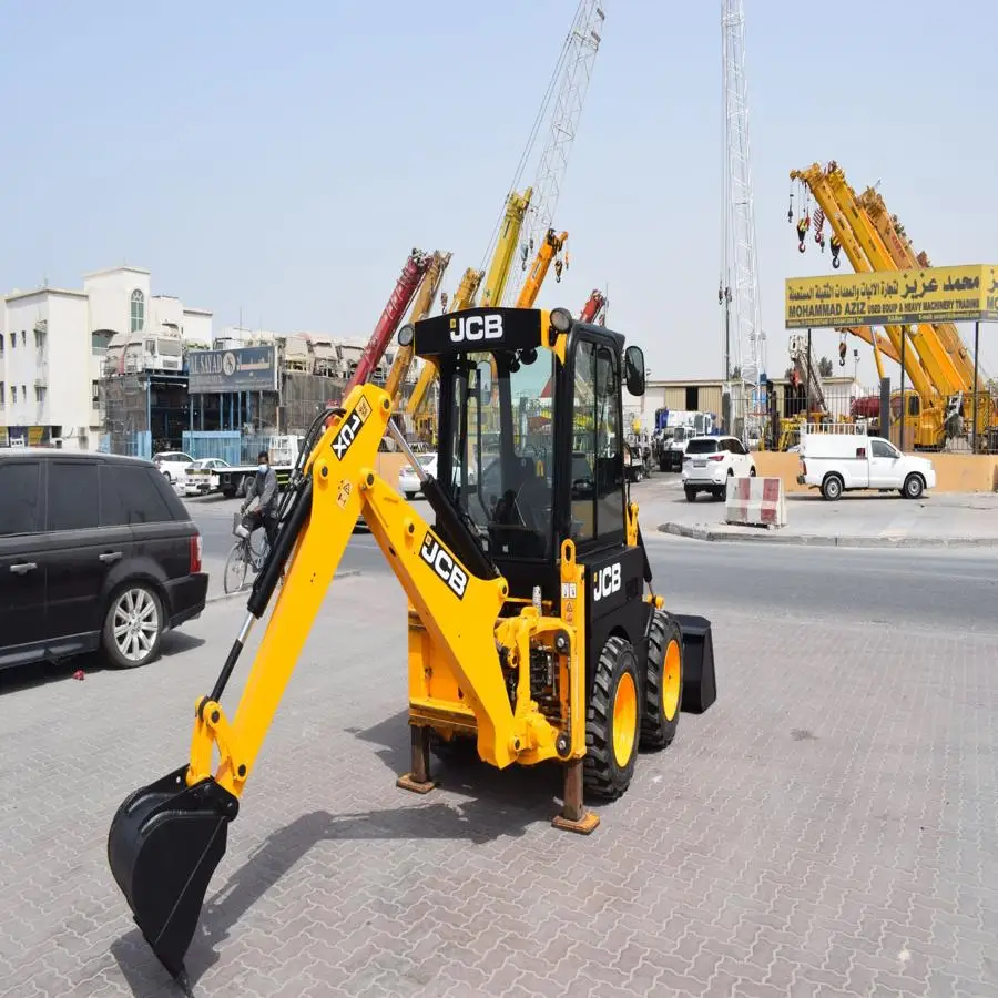 Wholesale Used JCB 1CX Retro Backhoe Loader With Front and Back Loader in Stock Best Price for Sale