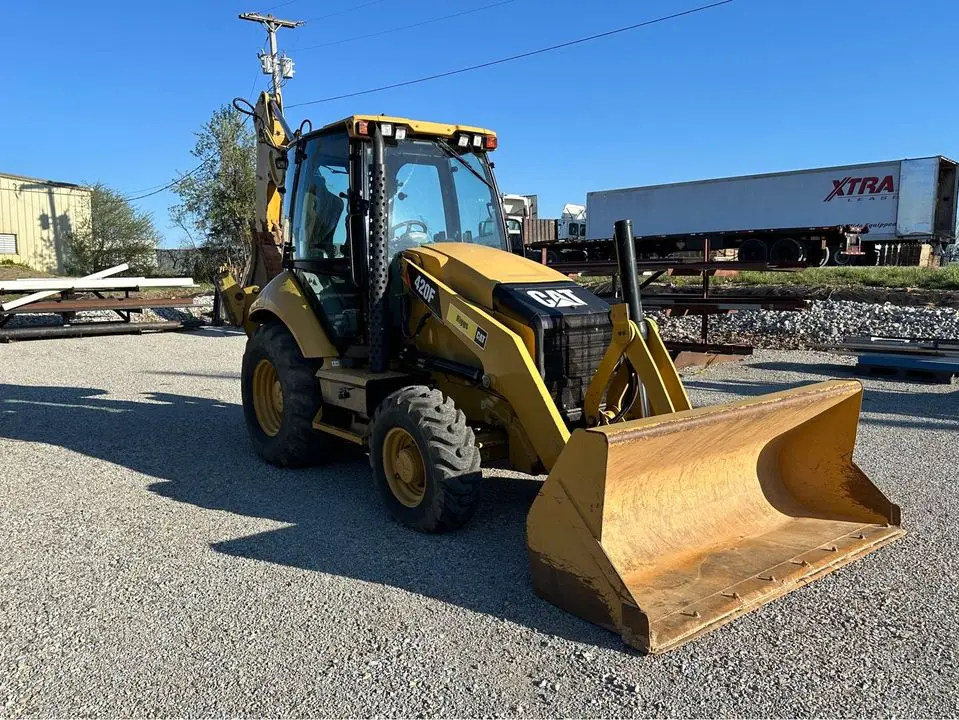 Used Cat 420F Backhoe Loader in Excellent Condition