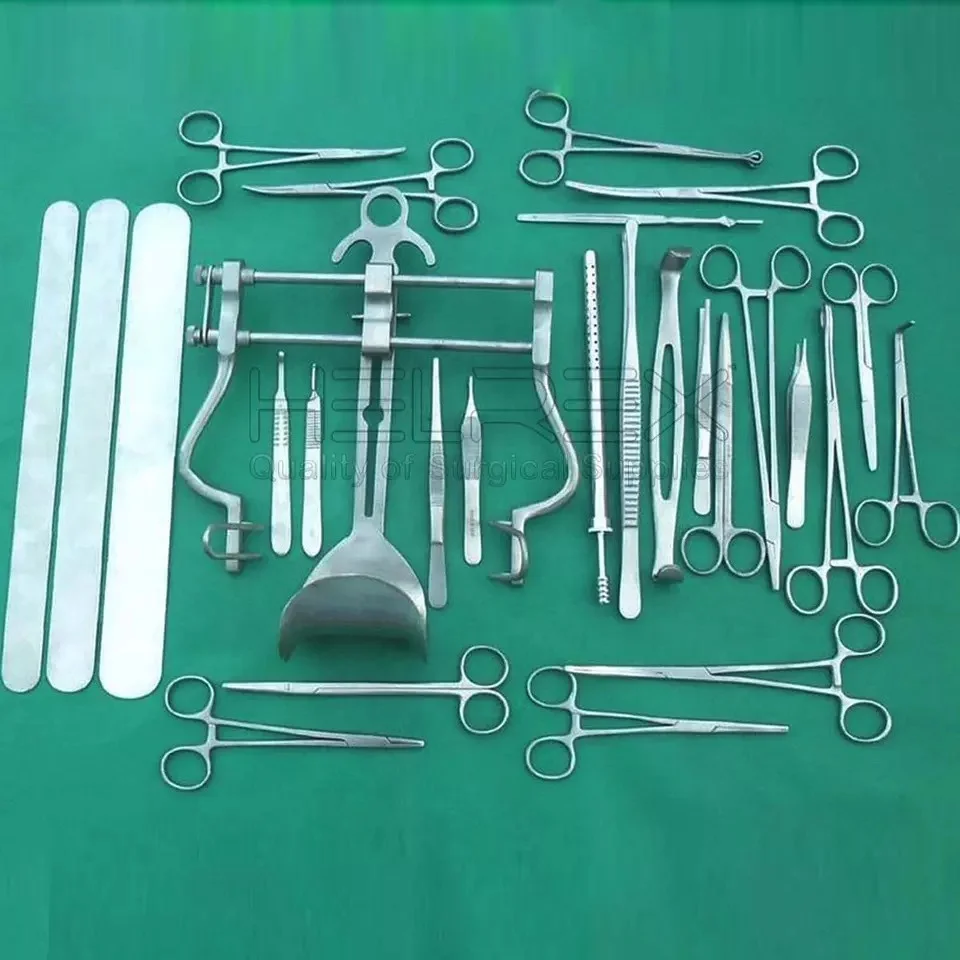 81 Pcs Basic Laparotomy Abdominal Surgery Set Orthopedic Surgical