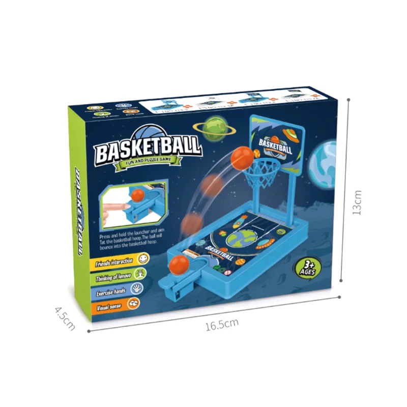 EPT New Educational Table Interactive Games Plastic Finger Basketball Shooting Toy For Kids
