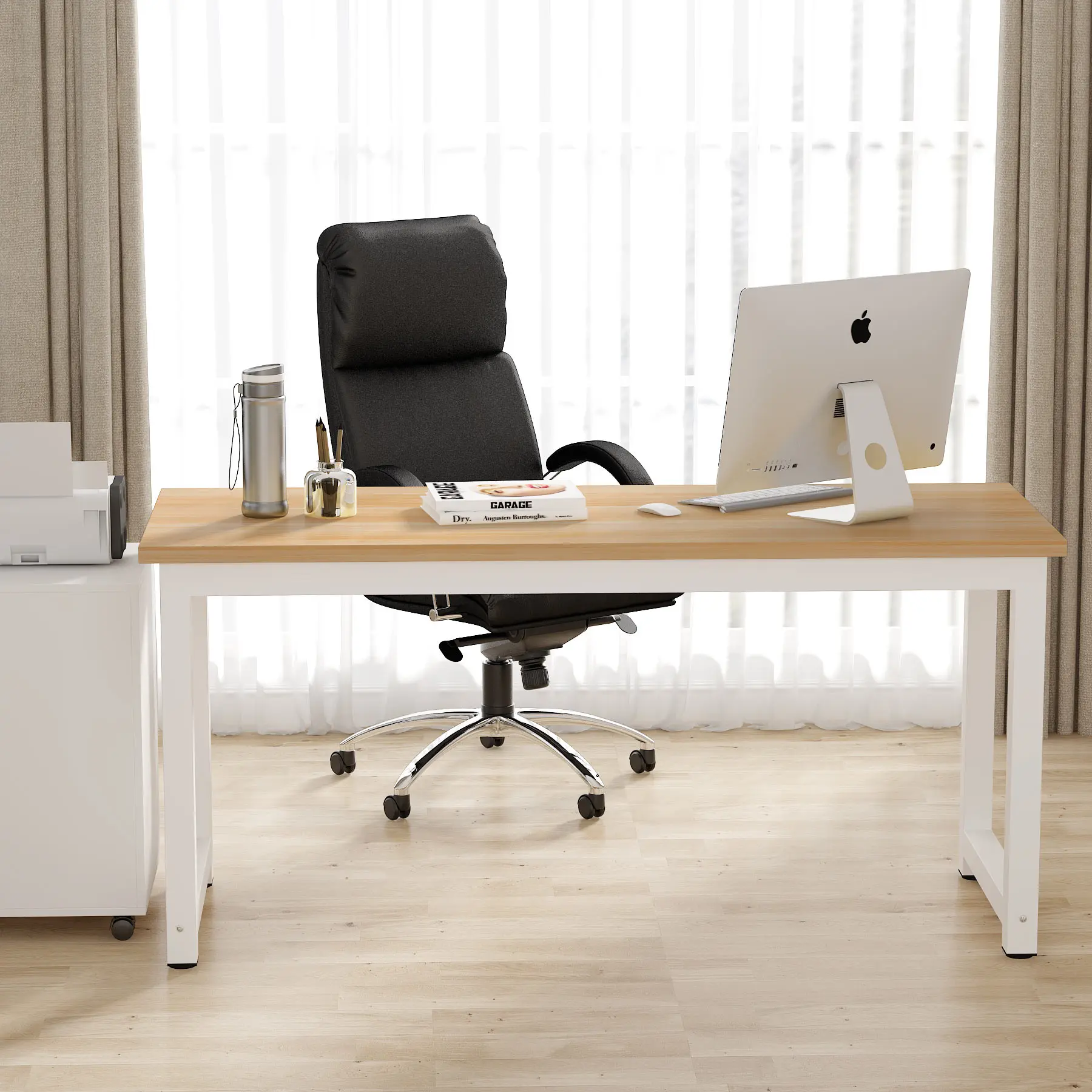 Supplier Office Desk Modern Office Furniture Wood Computer Table For Study Writing Desks