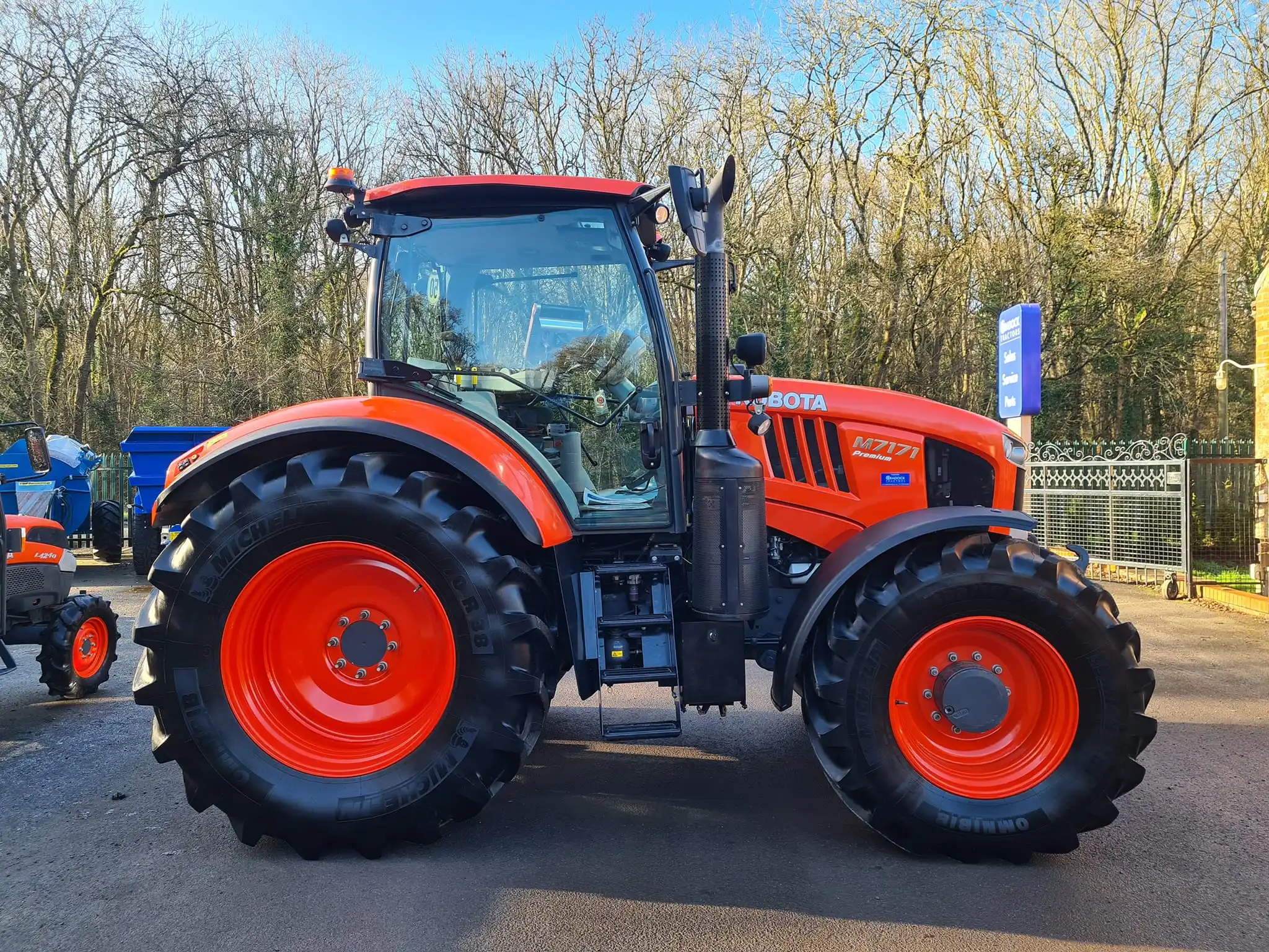 Original Kubota Tractor Available For Sale Agricultural Machinery