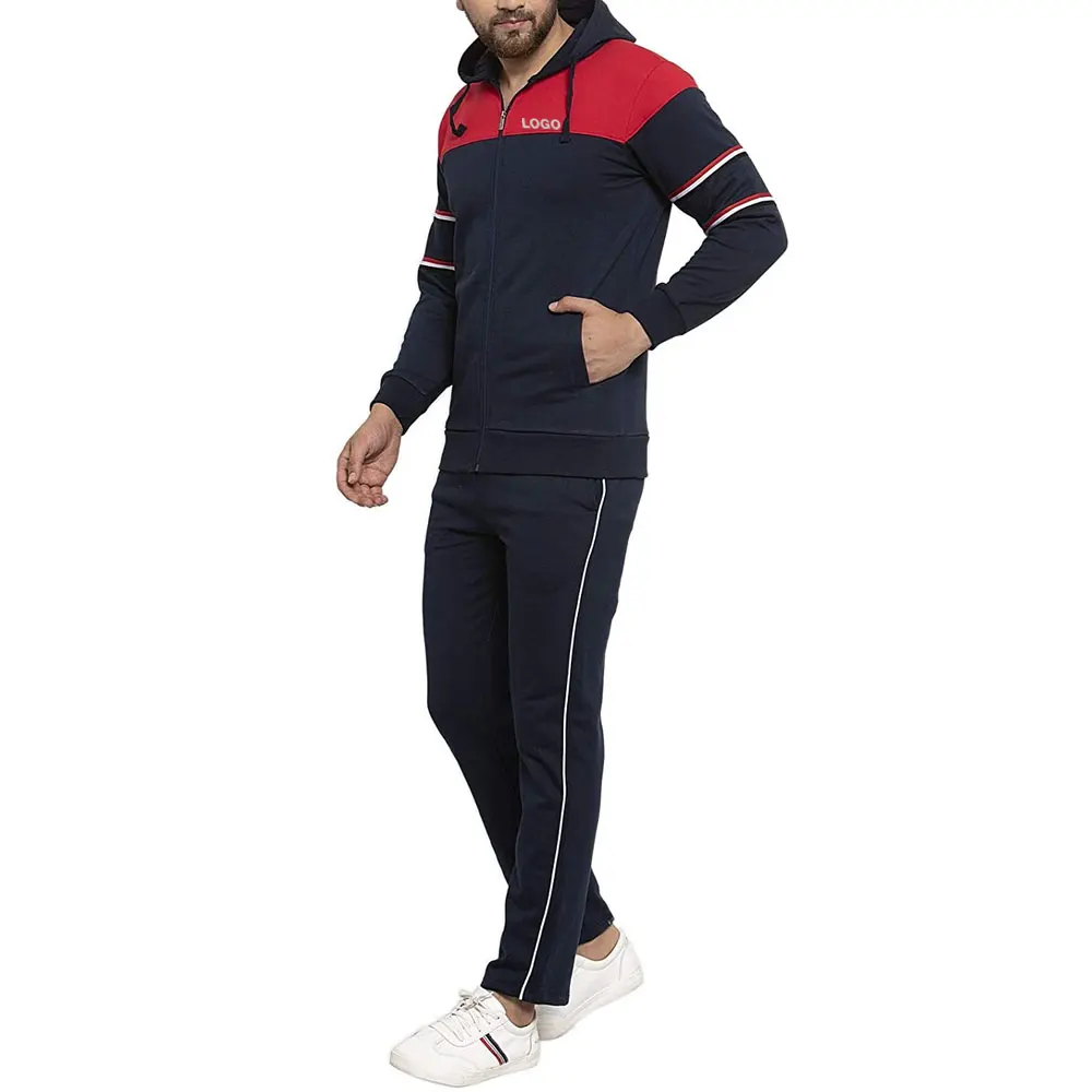 New arrival latest design men's tracksuits long sleeve sports wear casual Track suits stylish customized running men track suits