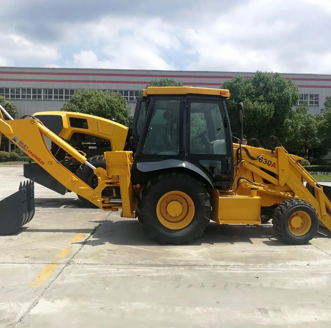 Used Hydraulic Caterpillar Cat F Wheel Backhoe Loader For Sale With