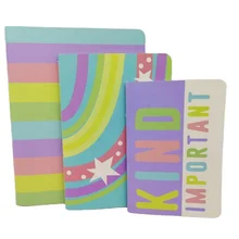 Skyward Customizable A6/A5/A4 Multicolor School Notebooks Journal Memo Book Set Kraft Paper PVC Custom Printed A3 Organizer