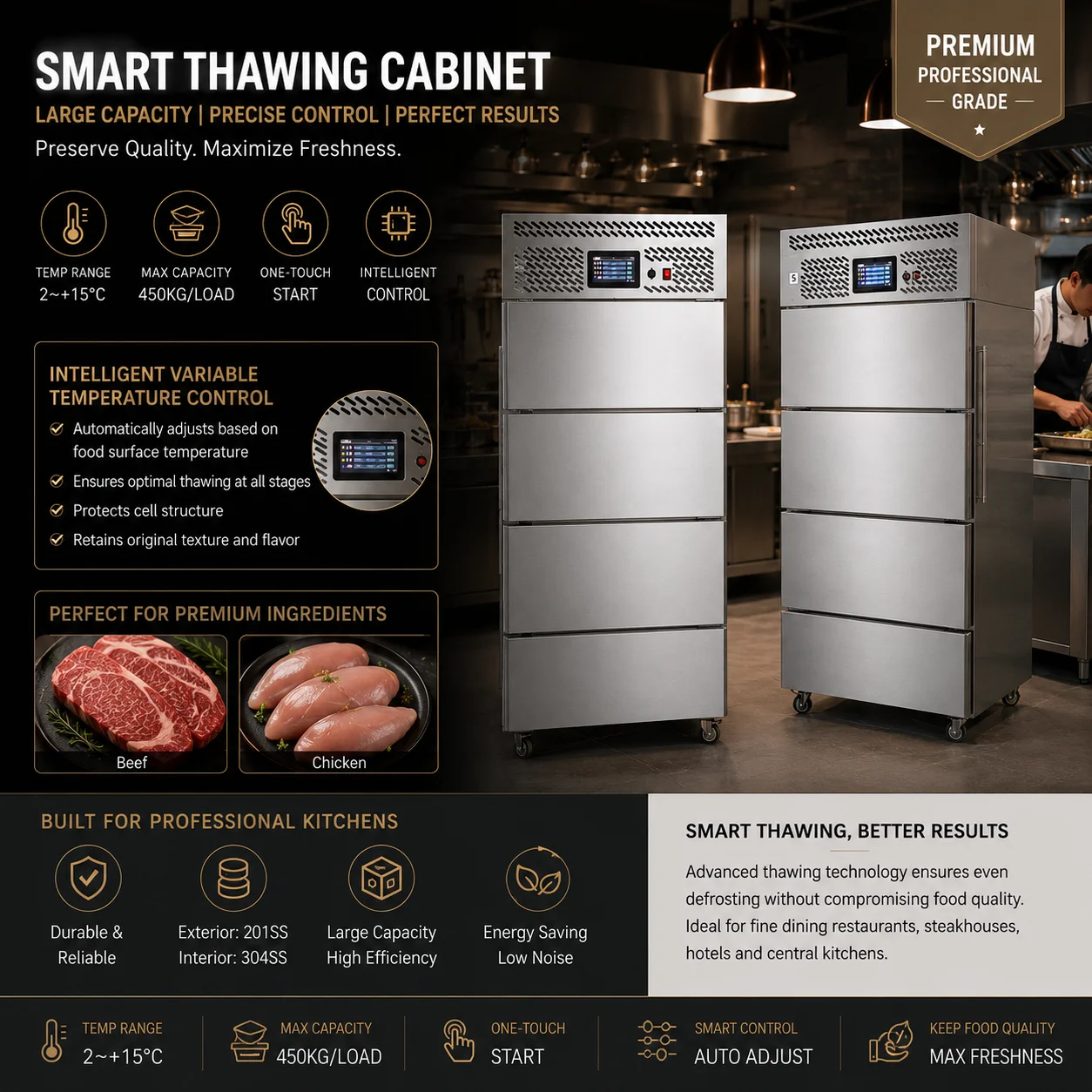 Thawing Equipment, 304SS, 220 V - detail 4