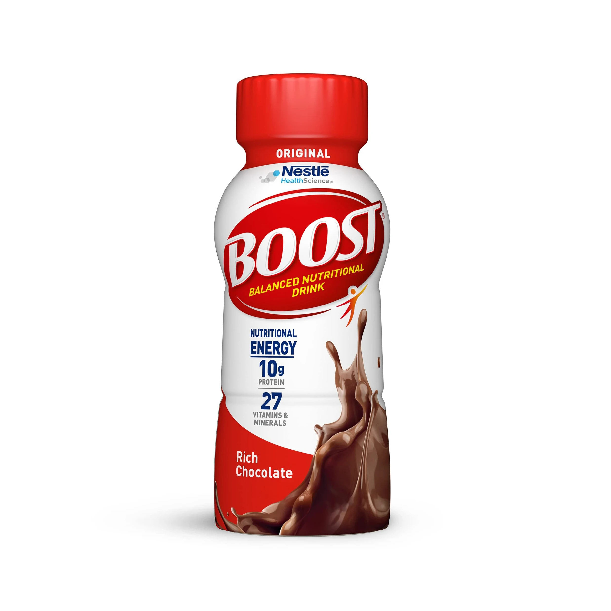 Nestle Boost Original Complete Nutritional Drink Rich Chocolate Fluid