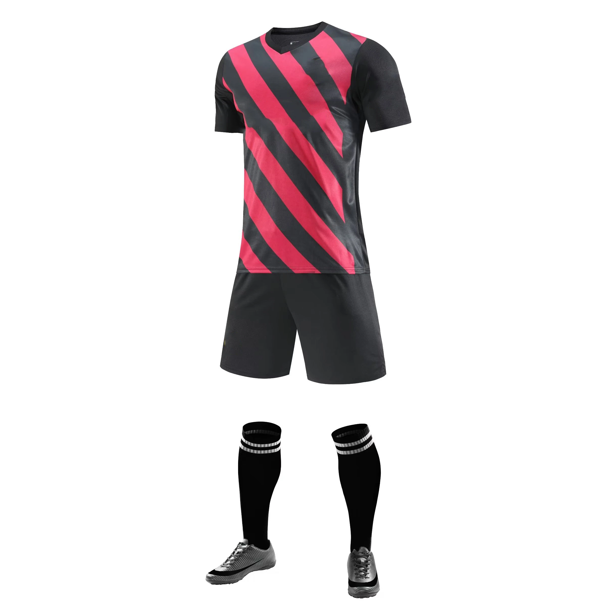 Dominate the field with the 2023 New Design Ignis Soccer Uniforms. These custom football soccer jerseys are designed to impress
