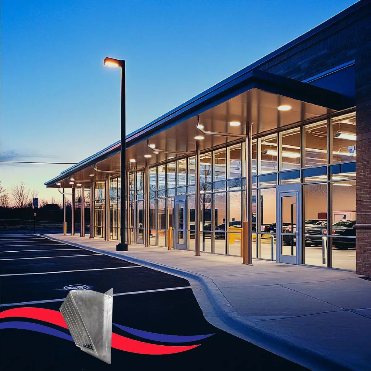 Galvanized Wall-mounted Ventilation Fan, VENTDEPOT, Axial - detail 10