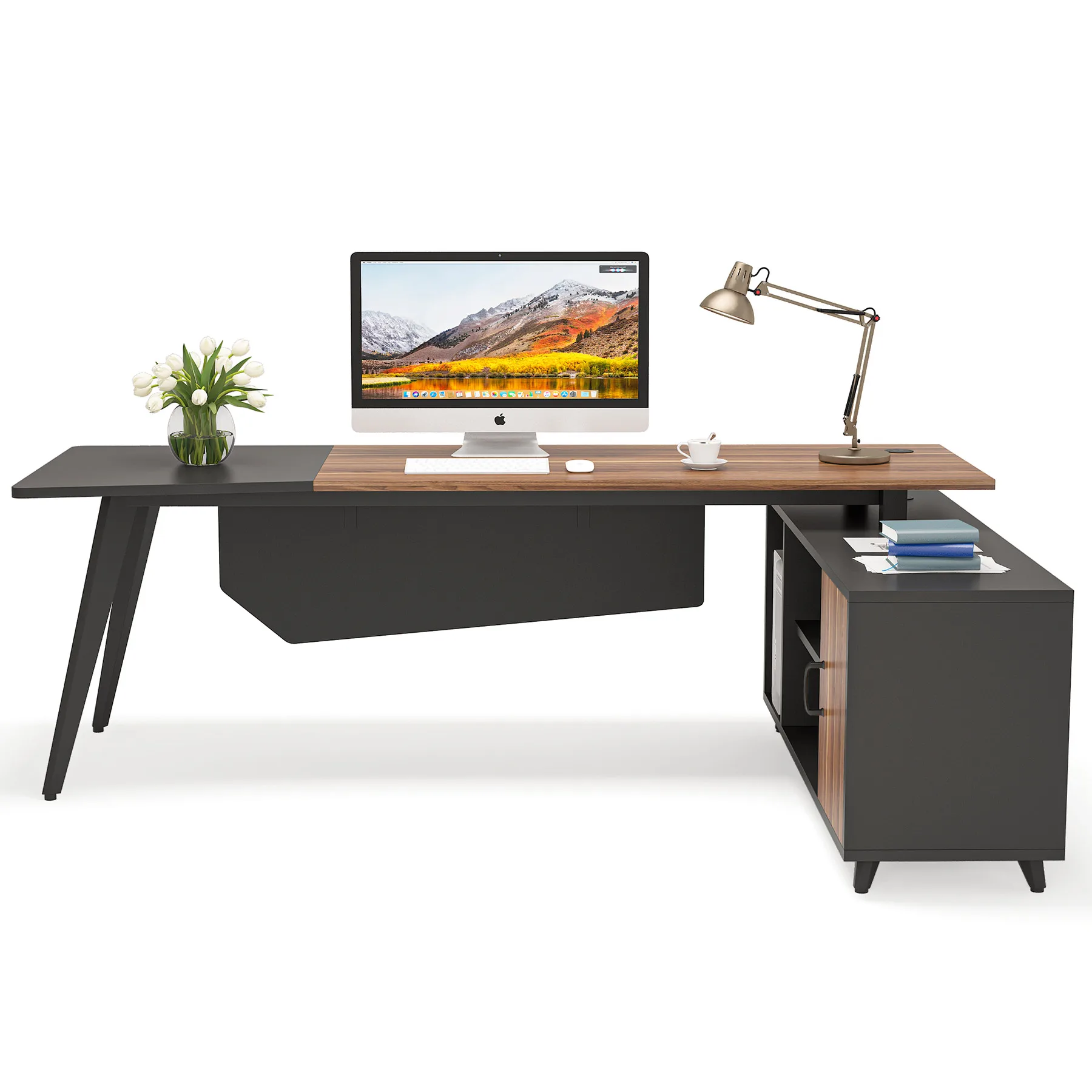 Ready Made Desk Home Office Desktop Computer Working Table For Office Work