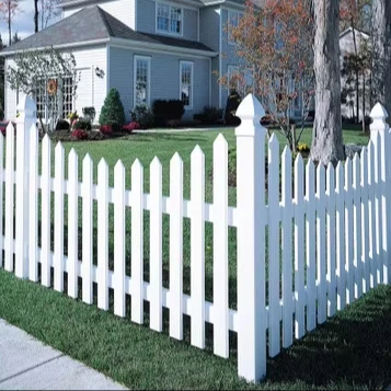 Vinyl security fence with frame and post caps for decorative use