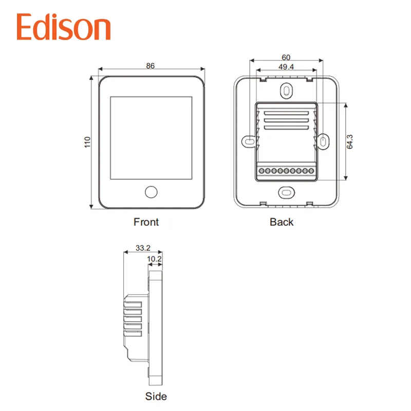 Pvc Flexible Hvac Controller, Portable, TX937 - detail 8