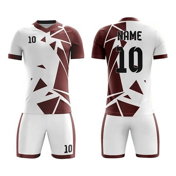 Wholesale Sublimation Printing Wholesale Jersey Soccer Uniform For Men Sublimation Printed Soccer Wear 2023 Best Selling