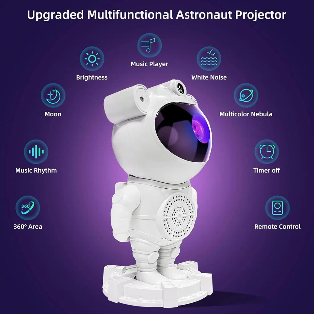 Astronaut Starry Projector Lights Northern Lights Robot Light