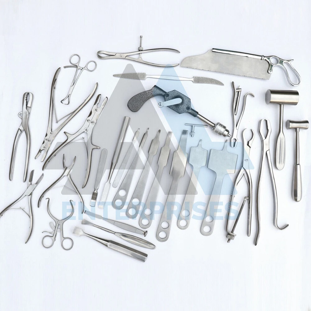 骨科手术器械套装优质德国不锈钢骨钻锯手动电动新型医疗设备