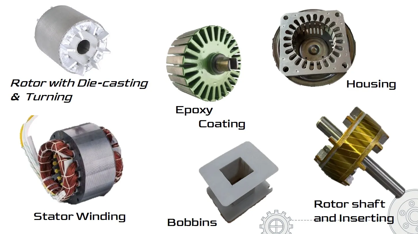Electric Motor, 90x47, Silicon Steel, TG9047 - detail 6