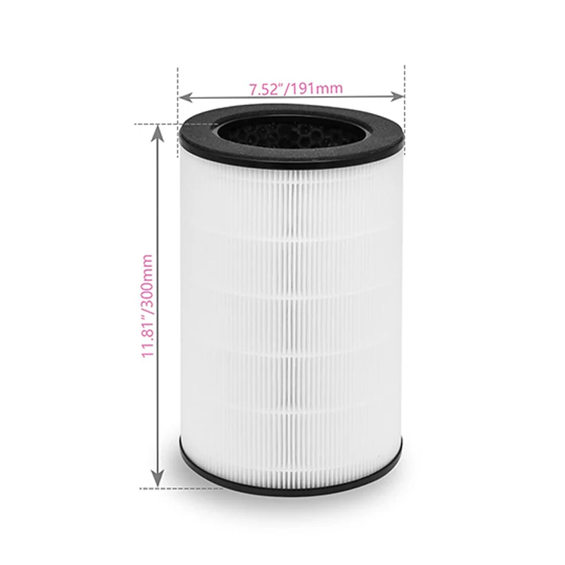 product custom air purifier hepa filter replacement for ap t45 carbon home air cleaner allergens h12 h13 h14 folded filter-0
