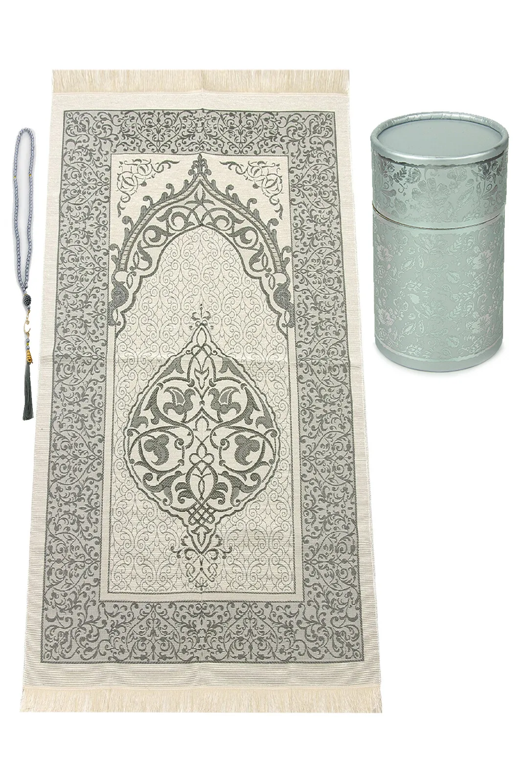 Muslim Gift Set Prayer Mat Tasbih Islamic Tube Gifts Box For Ramadan