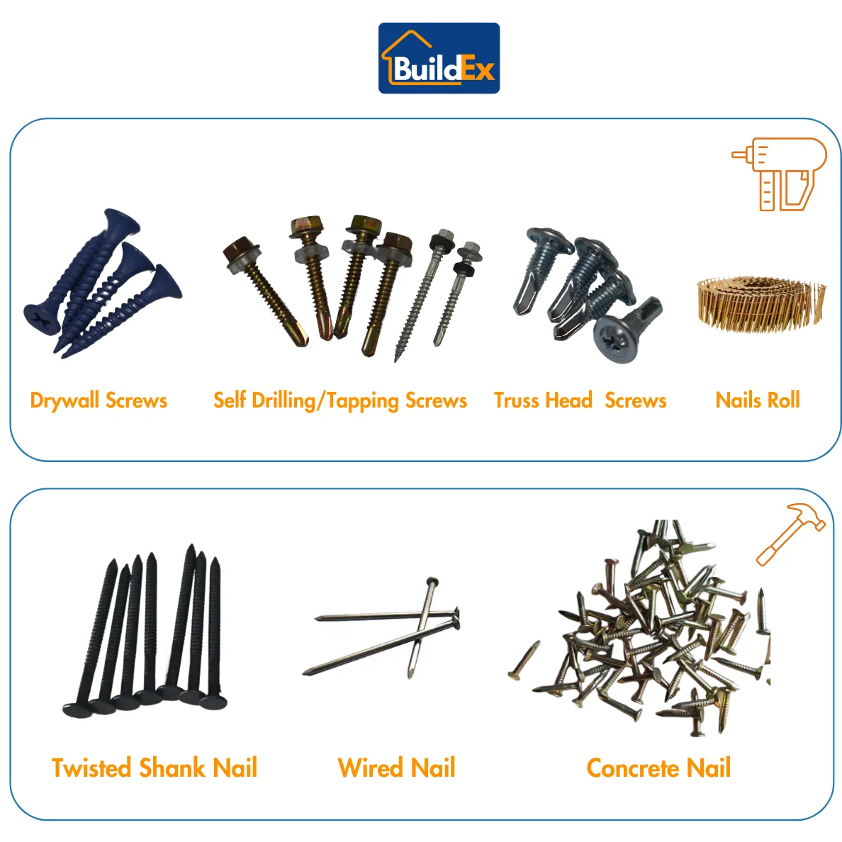 Roofing Fasteners for Asphalt Roofs