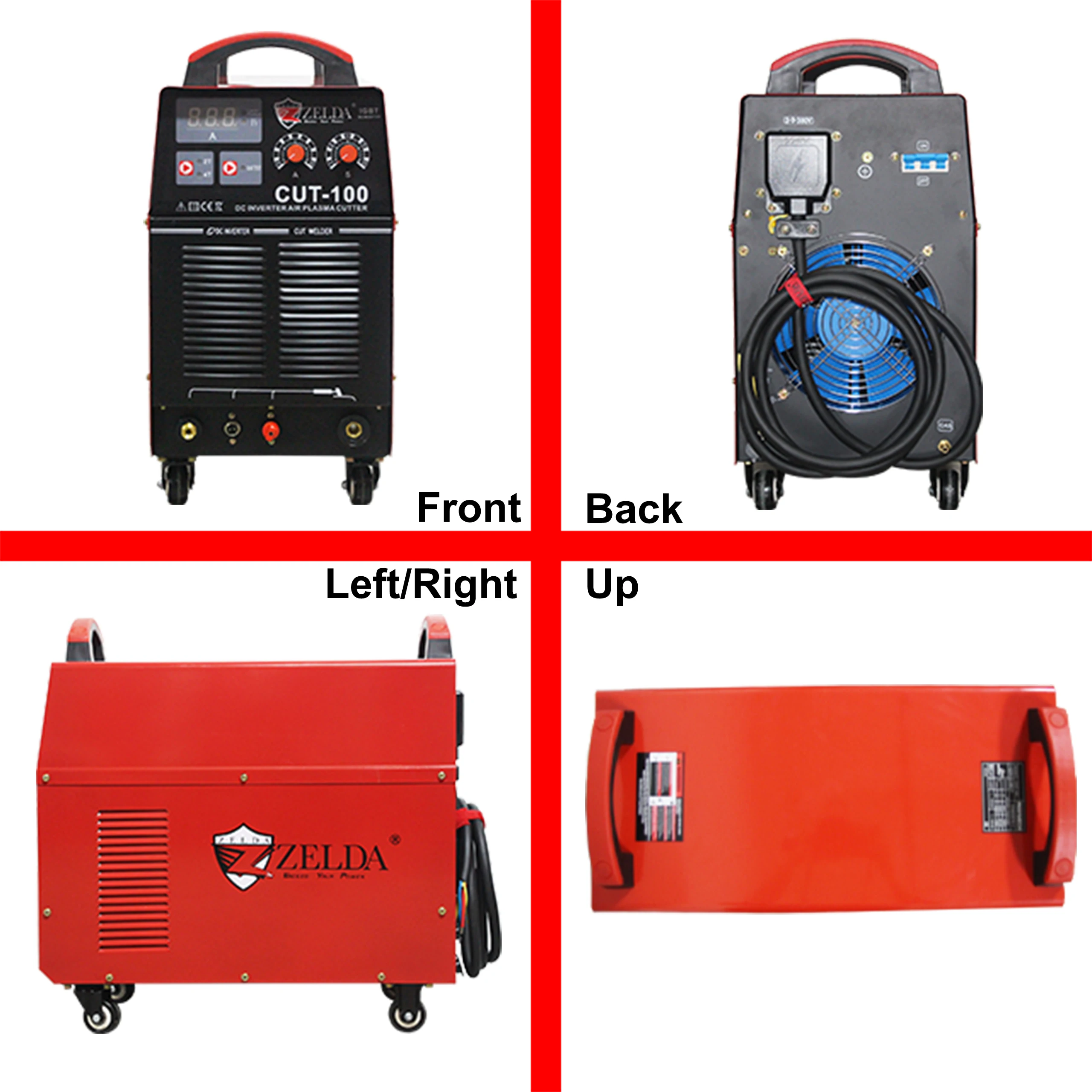 Lgk 100 Igbt Inverter Dc Air Plasma Cutter Cut 100 Plasma Cutting