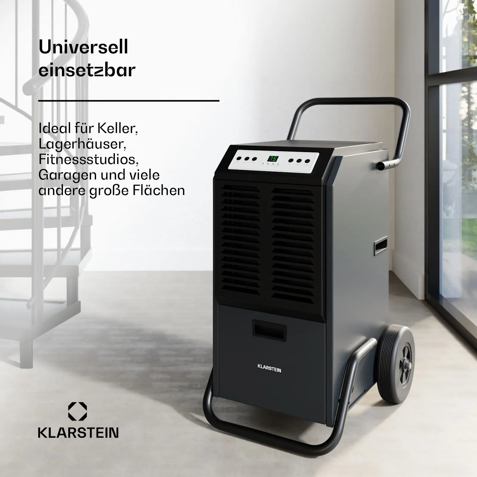 Dehumidifier, 70L, Portable, 100-140, m2 - detail 8