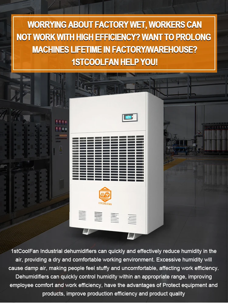 Large Industrial Dehumidifiers, 380 V, Electric - detail 2
