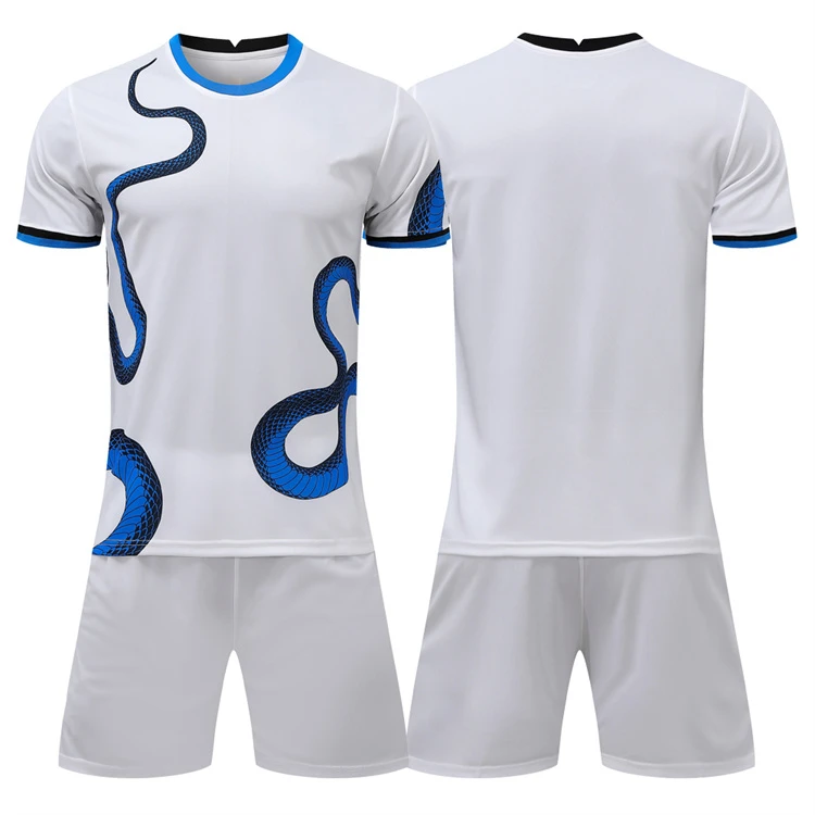 New Custom High Quality Men's Football Uniform Full Set Team Club Soccer Wear Football Soccer Jersey Wholesale Soccer wear Sets