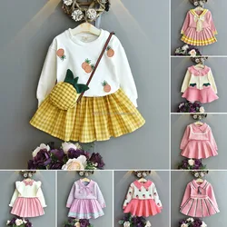 New Spring White Color Children'S Birthday Princess Dress Piano Performance Clothes Baby Dress Girls