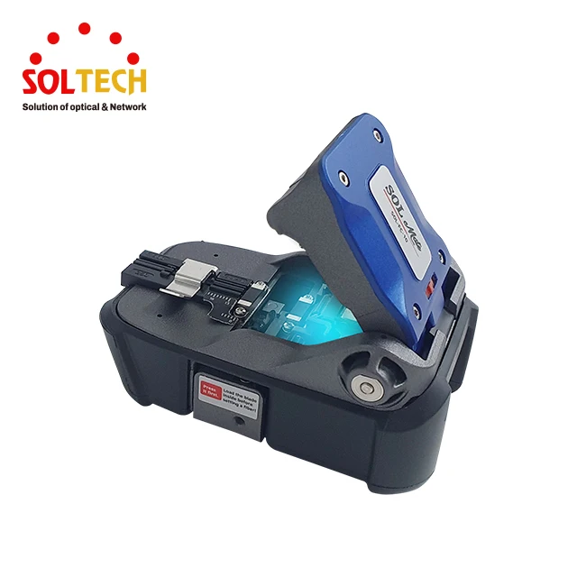 Soltech 2 Step Operation Fiber Cleaver With Automatic Blade Rotation