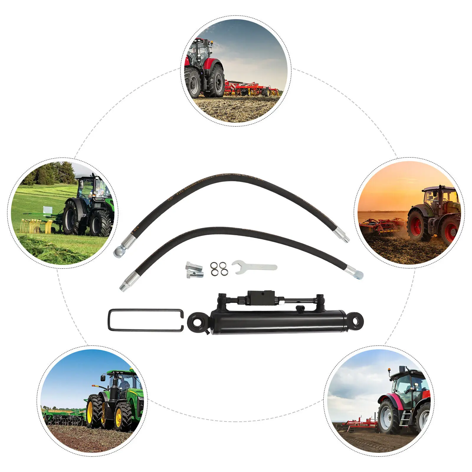 Promotional Tractor Universal Hydraulic Top Link Cylinder 2 Ac657616caa6349359bfc2610263828678