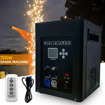 Factory Direct Topflashstar 700W Firework Machine DMX Remote Control Cold Spark Machine for DJ Disco Wedding Party Night Club