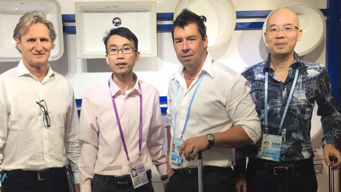 Visitors at SANIL booth