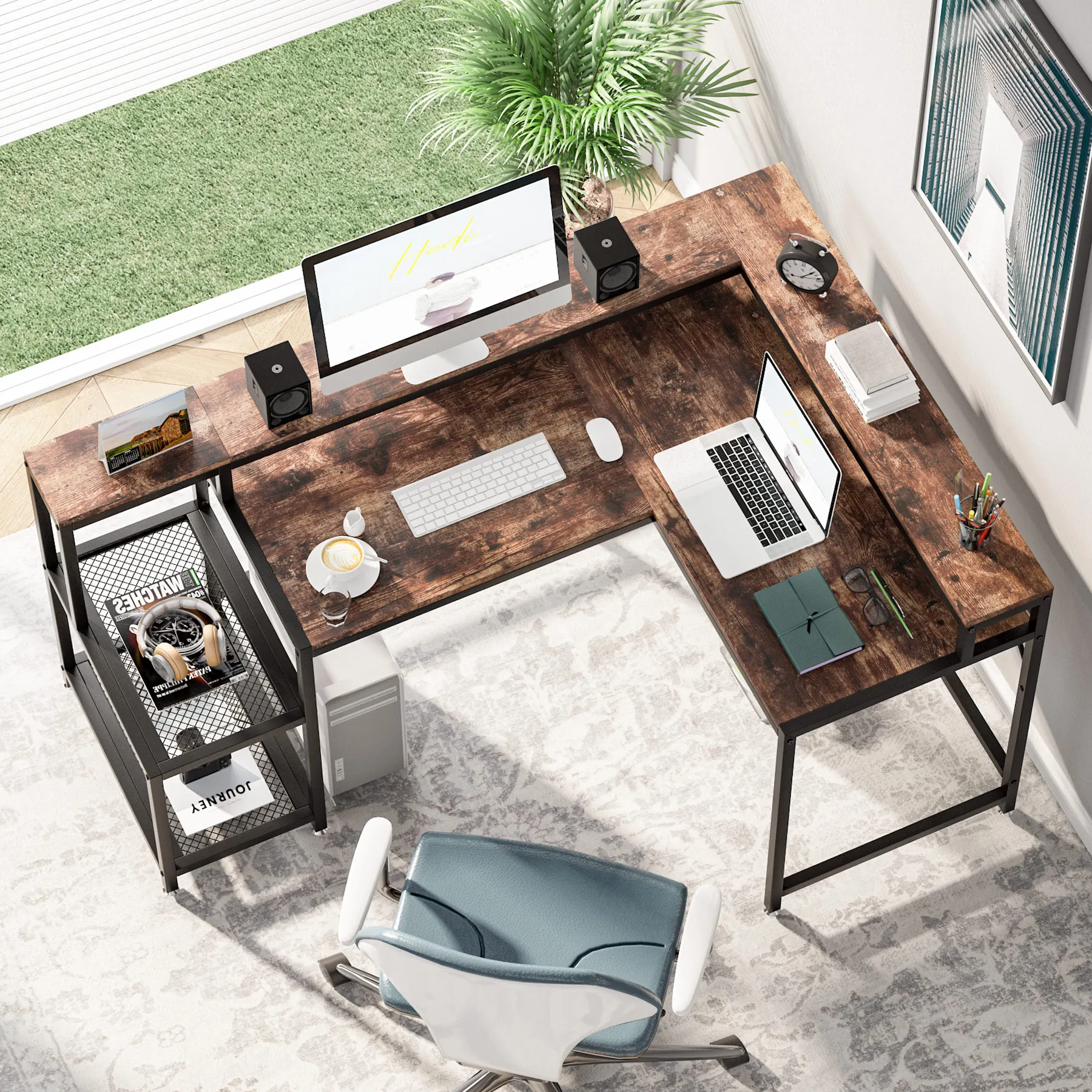 New Desk Table Home Large Corner Studio Office Computer Desk Table Design For Home