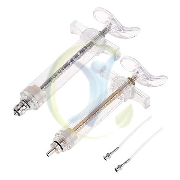 Birds Feeding Syringe Plastic Body Transparent Veterinary Plastic