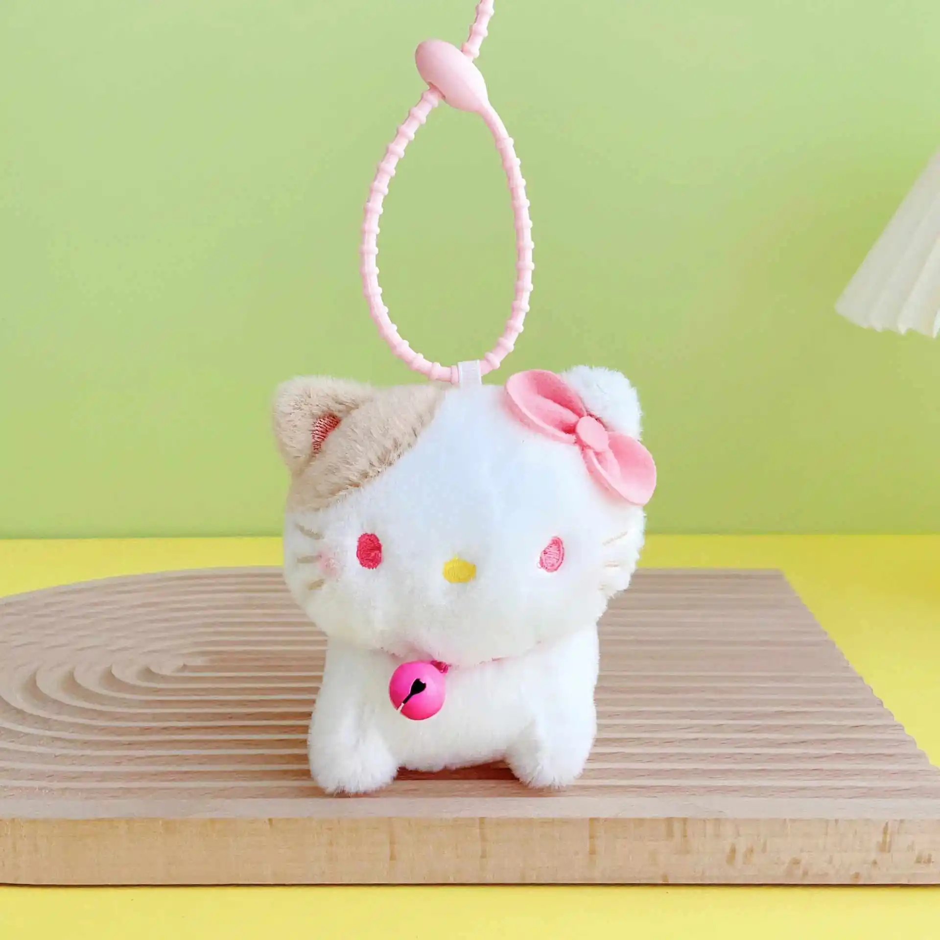 Wholesale Stylish 10 cm Stuffed Plush Toy Mini Kawaii Melody Sanrio Bag Pendant Keychain For Girls Gift