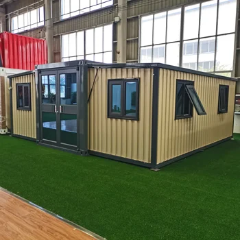 Light Steel Waterproof Portable Mobile Home  2 3 4 Bedroom Expandable Container Houses  Living Prefabricated House 40 ft