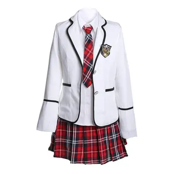 Fashionable School Uniforms For Women 2022 Factory Price High Quality Custom Made New Design Women's School Uniforms