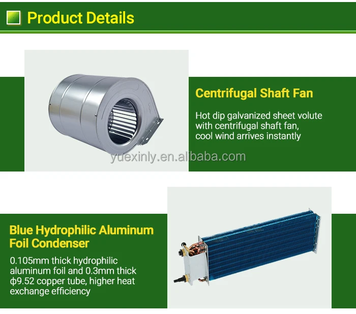 Fan Coil Unit, Ceiling, Ducted, HVAC - detail 10