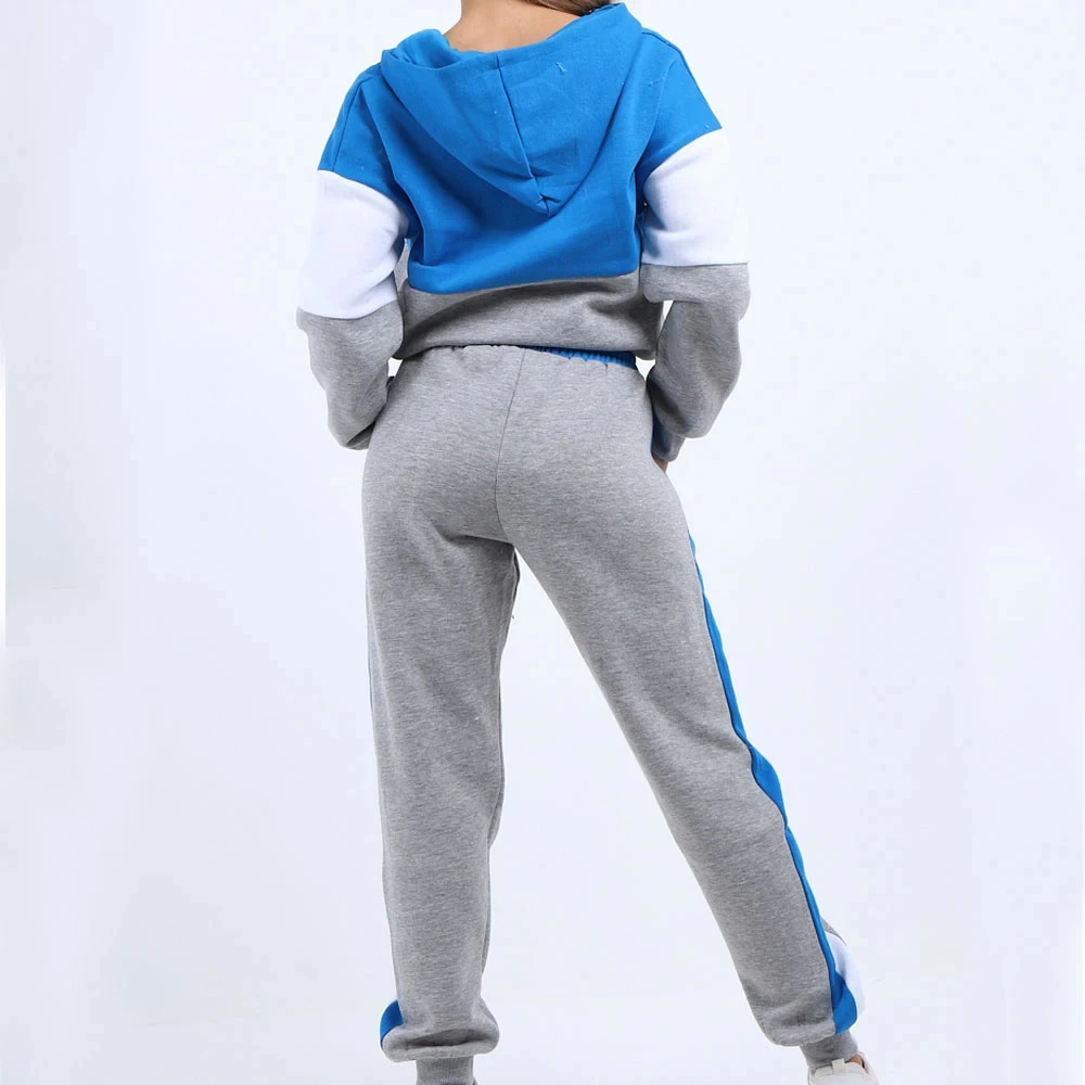 New Wholesale Casual Streetwear Breathable Tracksuits Cotton Polyester Breathable Women Tracksuits With Customized Logo