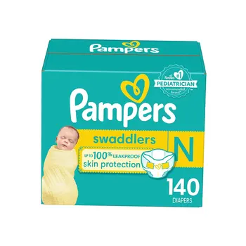 Pampers Swaddlers Newborn Diapers Size Count Ultra Soft