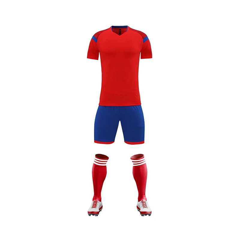 Uniform Soccer Wholesale Custom Clothing Club Team Mens Quick Dry Uniform Kit Football Jersey Soccer Wear 2023 Best Selling