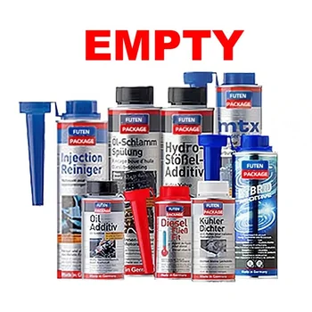300ml diesel injector cleaner cans gasoline oil engine flush fuel additive metal container runs fast oil empty tin cans